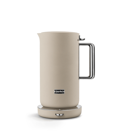Aarke 1.2L temperature control kettle in Sand