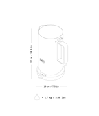 Aarke kettle size guide