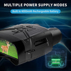 K&F Concept KF33.061 4K Night Vision Binoculars – rechargeable battery