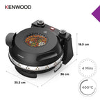 Kenwood My Pizzeria Pizza Oven – Black – view 4