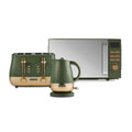Morphy Richards Cassini Olivine bundle – kettle, four-slice toaster and microwave