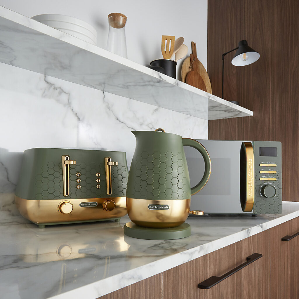 Morphy Richards Cassini Olivine kitchen appliance bundle – product image 2