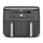 Ninja MAX Dual Zone 9.5L Air Fryer, 2 Drawers, Gunmetal DZ400UK