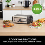 Ninja Foodi 3-in-1 Toaster, Grill and Panini Press – Black – view 2