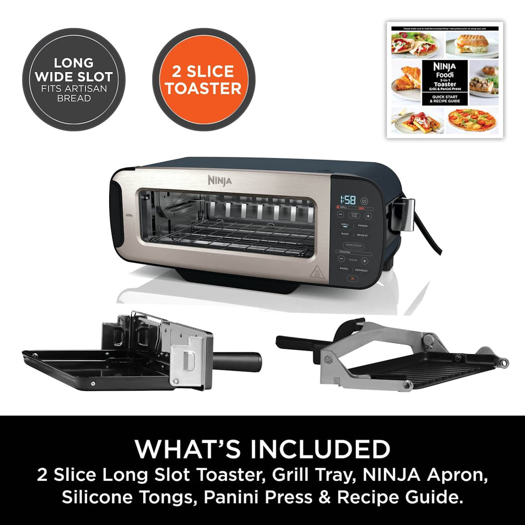 Ninja Foodi 3-in-1 Toaster, Grill and Panini Press – Cyber Space – view 2