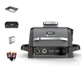 Ninja Woodfire Electric 7-in-1 BBQ Grill & Smoker, Grey/Black OG701UK