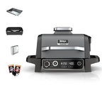 Ninja Woodfire Electric 7-in-1 BBQ Grill & Smoker, Grey/Black OG701UK