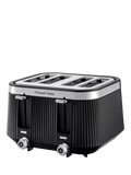 Russell Hobbs Brontë 4 Slice Toaster, Black – view 1