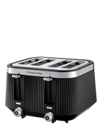 Russell Hobbs Brontë 4 Slice Toaster, Black – view 1