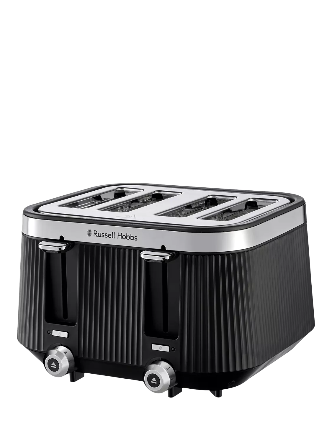 Russell Hobbs Brontë 4 Slice Toaster, Black – view 1