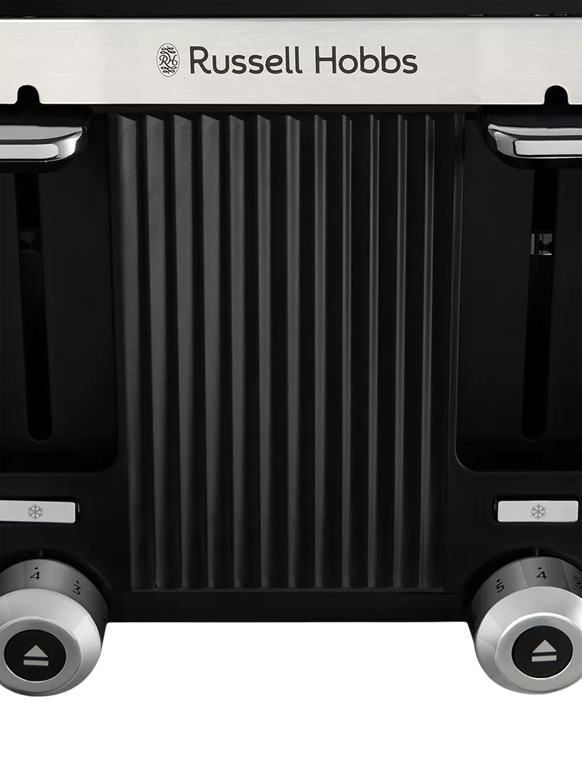 Russell Hobbs Brontë 4 Slice Toaster, Black – view 3