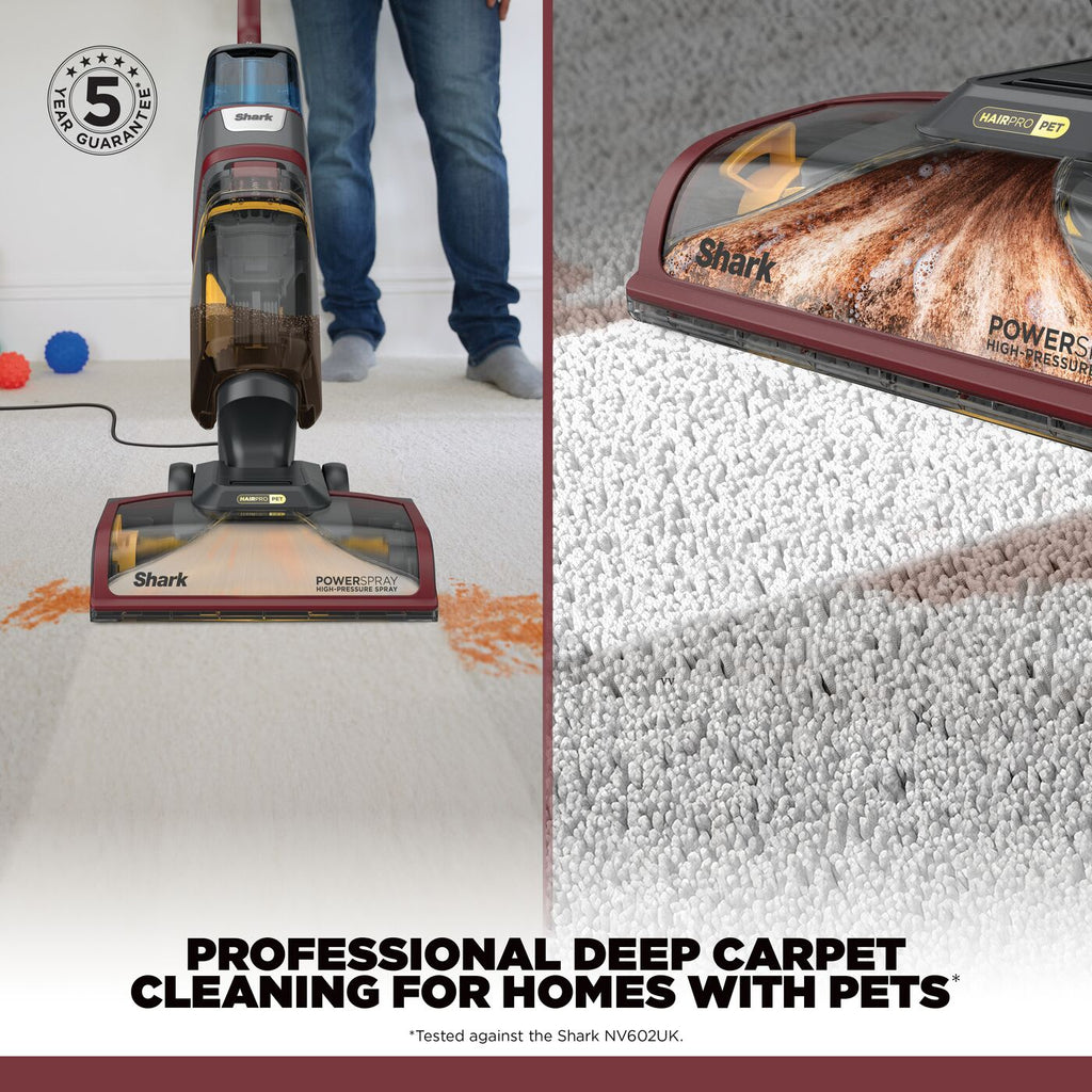 Shark CarpetXpert HairPro Pet Deep Carpet Cleaner EX220UK – view 2
