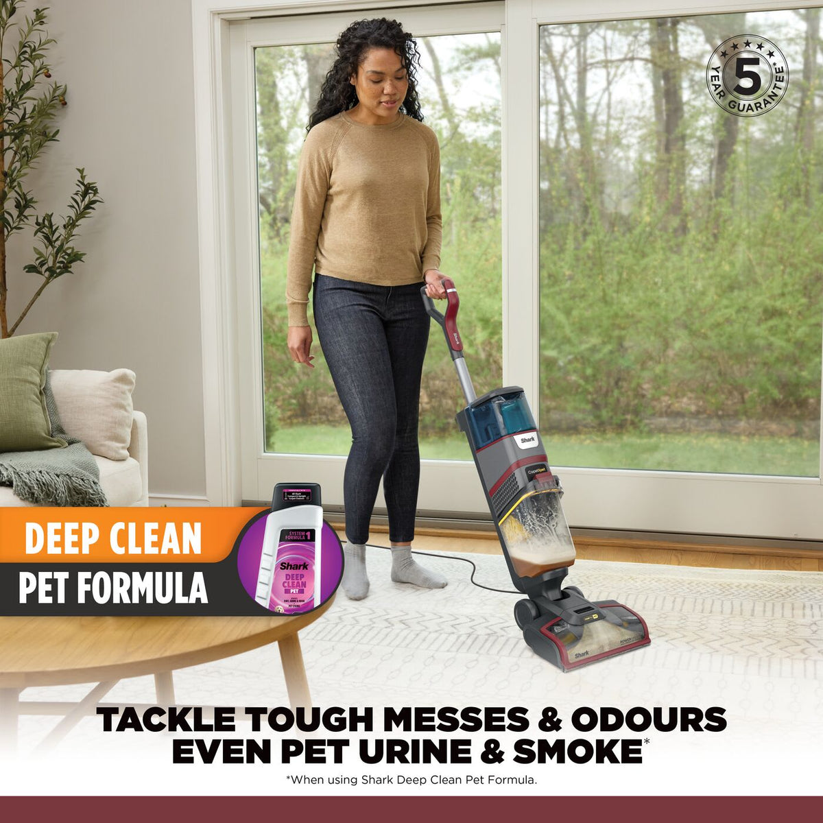Shark CarpetXpert HairPro Pet Deep Carpet Cleaner EX220UK – view 3