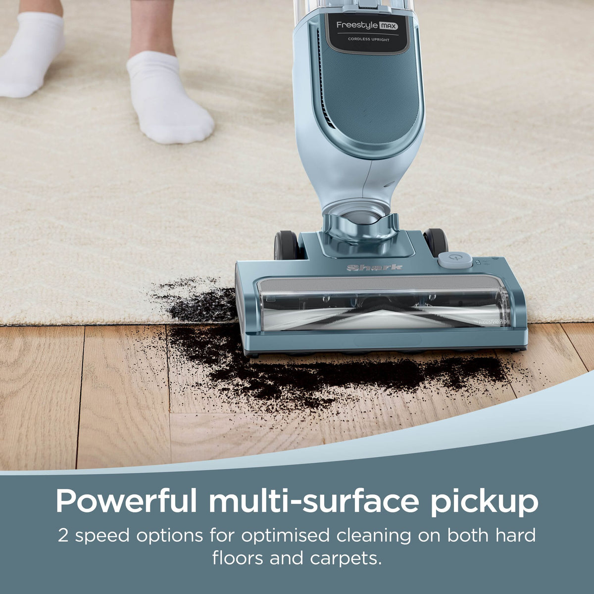 Shark Freestyle Max cordless upright vacuum – Blue – view 7