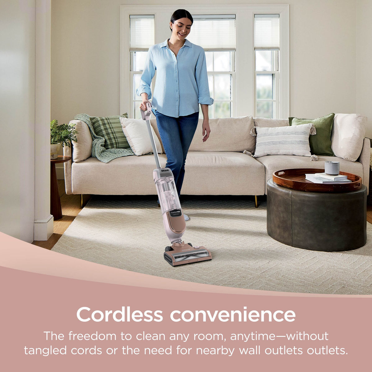 Shark Freestyle Max cordless upright vacuum – Rose Gold – view 8