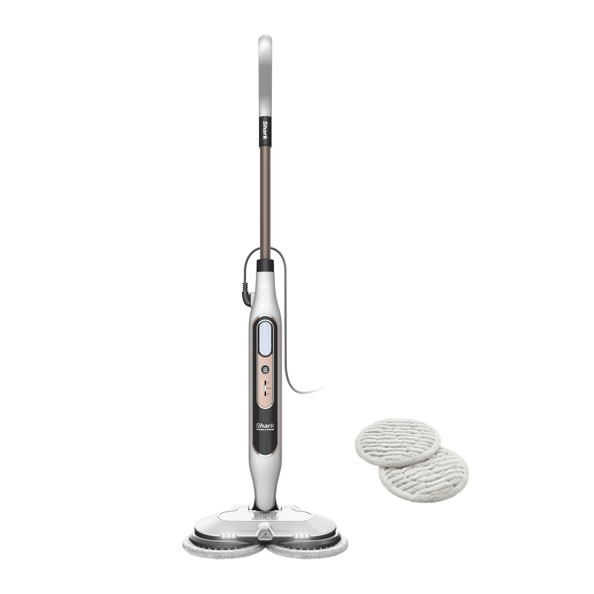 Shark Steam & Scrub S8201UK steam mop with Dirt Grip pads