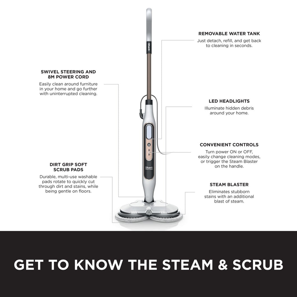 Shark Steam & Scrub S8201UK steam mop – product image 10
