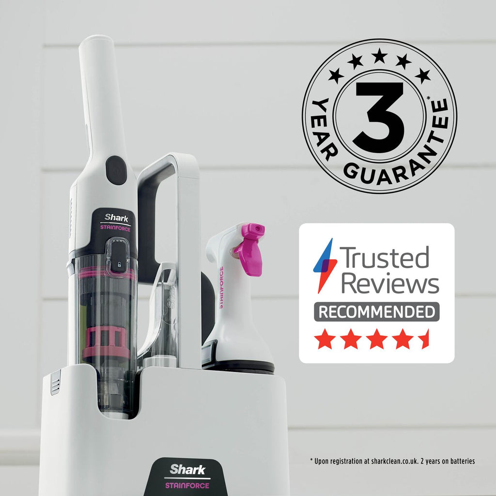 Shark StainForce cordless spot cleaner – White – view 3