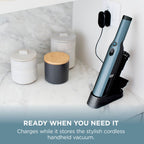 Shark WANDVAC Cordless Handheld Vacuum Cleaner, Pastel Blue – view 3