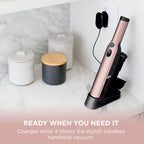 Shark WANDVAC Cordless Handheld Vacuum Cleaner, Rose Gold – view 3